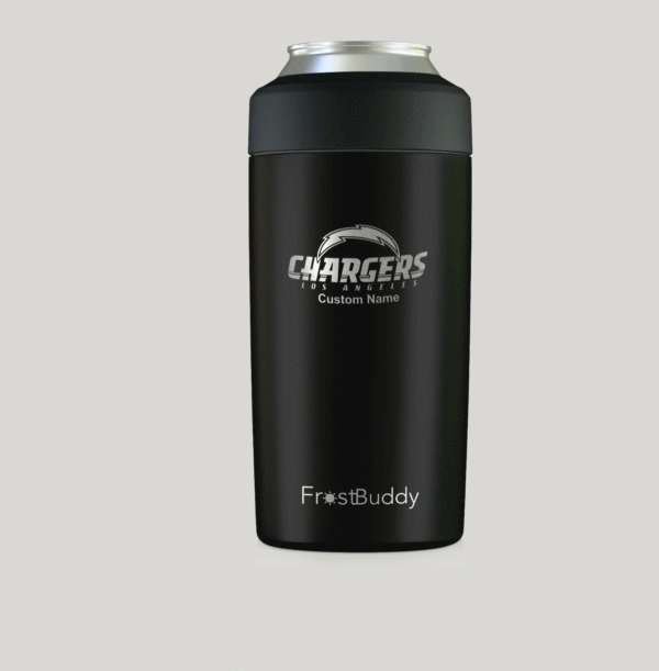 Personalized Los Angeles Chargers Insulated Koozie - Universal Buddy 2.0 by Frost Buddy - Image 2