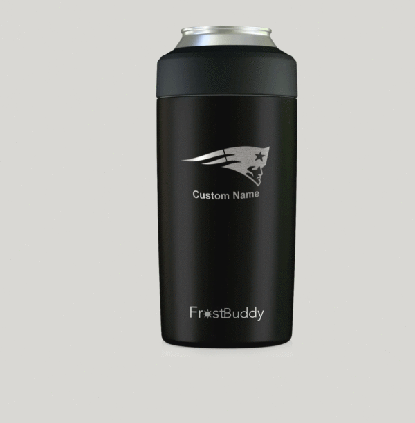 Personalized New England Patriots Insulated Koozie - Universal Buddy 2.0 by Frost Buddy - Image 2