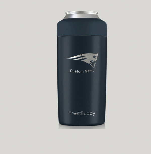 Personalized New England Patriots Insulated Koozie - Universal Buddy 2.0 by Frost Buddy