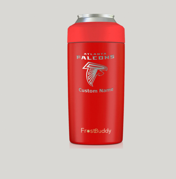 Personalized Atlanta Falcons Insulated Koozie - Universal Buddy 2.0 by Frost Buddy