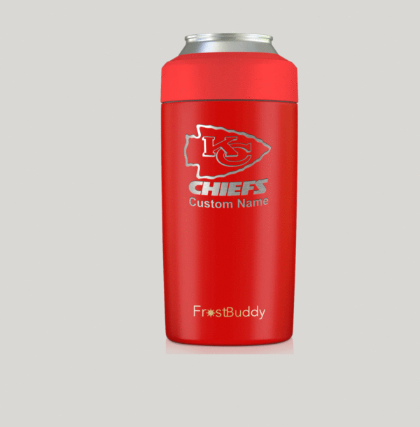 Personalized Kansas City Chiefs Insulated Koozie - Universal Buddy 2.0 by Frost Buddy