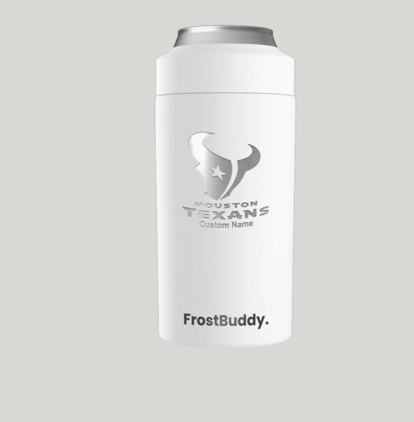 Personalized Houston Texans Insulated Koozie - Universal Buddy 2.0 by Frost Buddy - Image 3