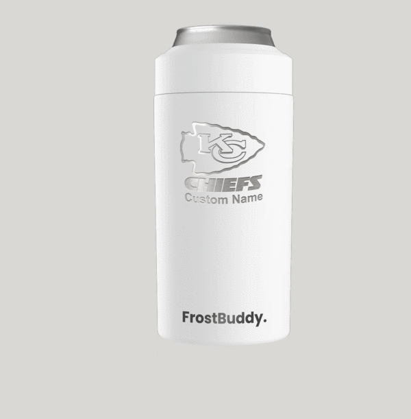 Personalized Kansas City Chiefs Insulated Koozie - Universal Buddy 2.0 by Frost Buddy - Image 2