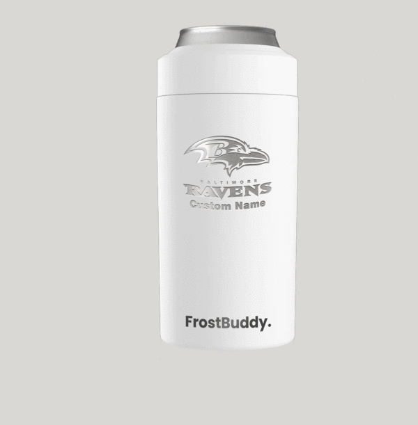 Personalized Baltimore Ravens Insulated Koozie - Universal Buddy 2.0 by Frost Buddy - Image 3