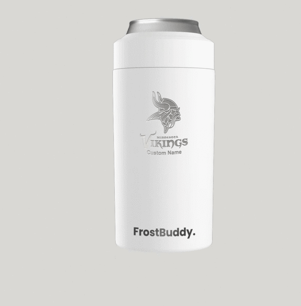 Personalized Minnesota Vikings Insulated Koozie - Universal Buddy 2.0 by Frost Buddy - Image 3