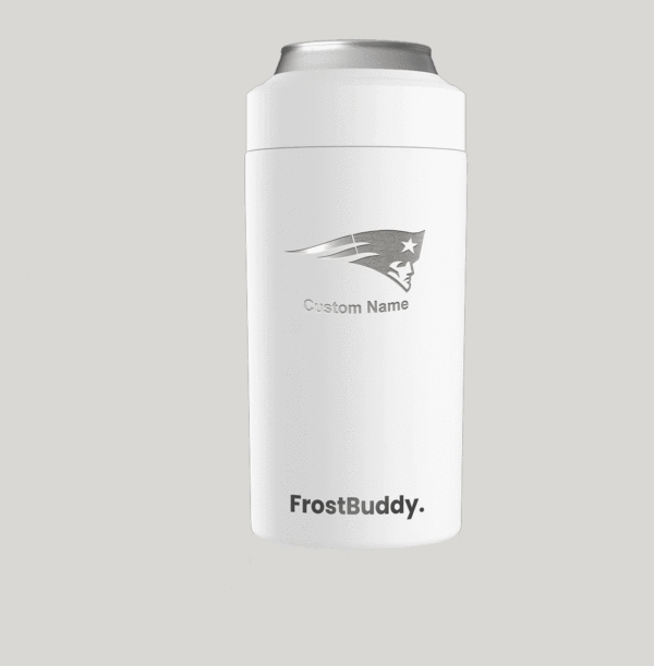 Personalized New England Patriots Insulated Koozie - Universal Buddy 2.0 by Frost Buddy - Image 3