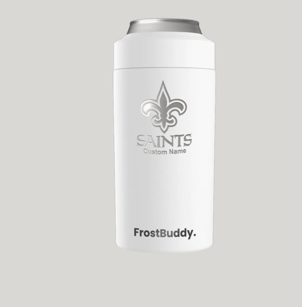 Personalized New Orleans Saints Insulated Koozie - Universal Buddy 2.0 by Frost Buddy - Image 4