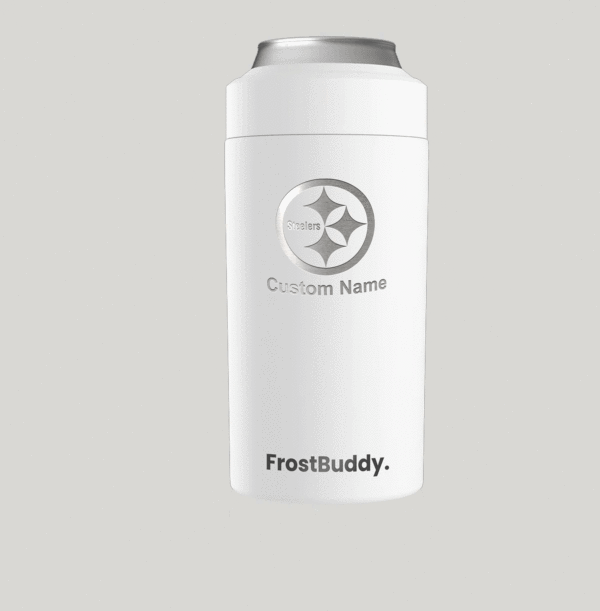 Personalized Pittsburgh Steelers Insulated Koozie - Universal Buddy 2.0 by Frost Buddy - Image 4
