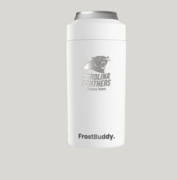 Personalized Carolina Panthers Insulated Koozie - Universal Buddy 2.0 by Frost Buddy - Image 4