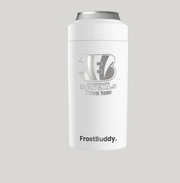 Personalized Cincinnati Bengals Insulated Koozie - Universal Buddy 2.0 by Frost Buddy - Image 3