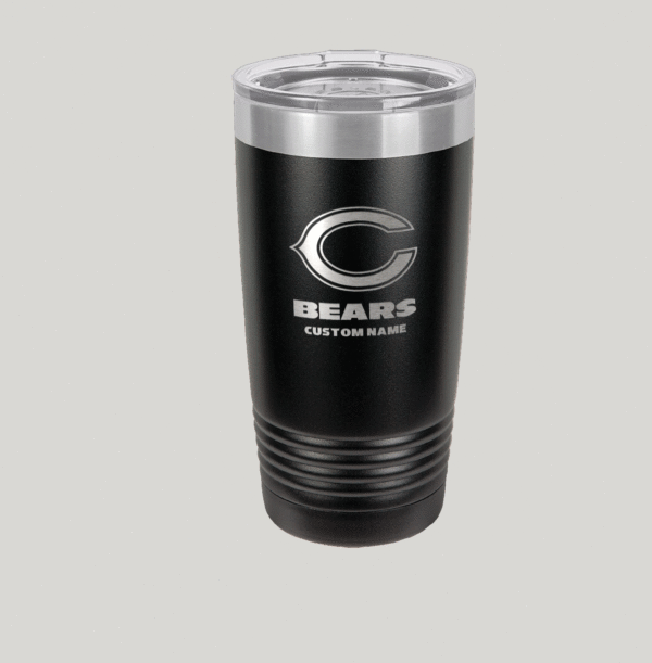 Personalized Chicago Bears Polar Camel 20 oz Tumbler - Image 4