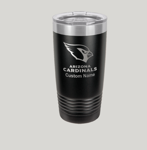 Personalized Arizona Cardinals Polar Camel 20 oz Tumbler - Image 3