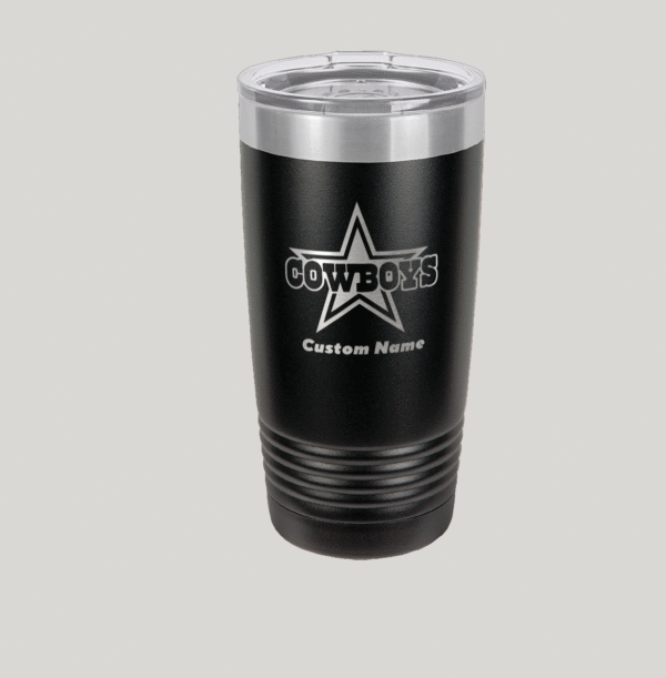 Personalized Dallas Cowboys Polar Camel 20 oz Tumbler - Image 2