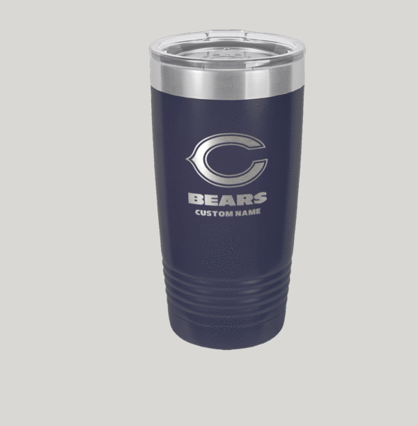 Personalized Chicago Bears Polar Camel 20 oz Tumbler