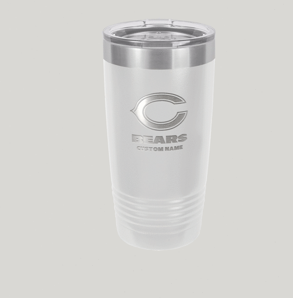 Personalized Chicago Bears Polar Camel 20 oz Tumbler - Image 3