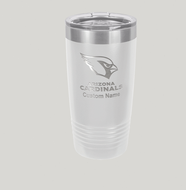 Personalized Arizona Cardinals Polar Camel 20 oz Tumbler - Image 2