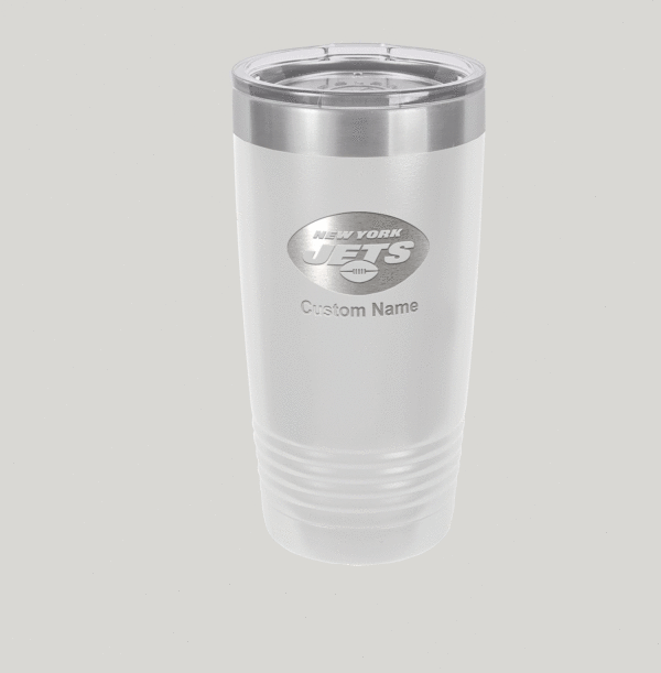 Personalized New York Jets Polar Camel 20 oz Tumbler - Image 3