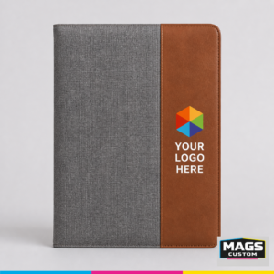 Custom Logo Padfolio with Notepad | Full-Color UV Printed