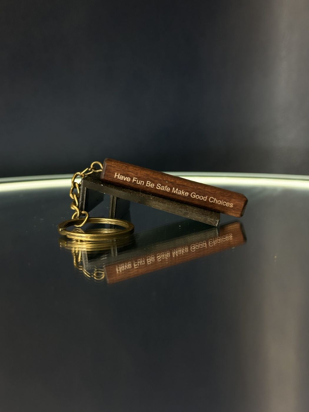 Custom wood keychains