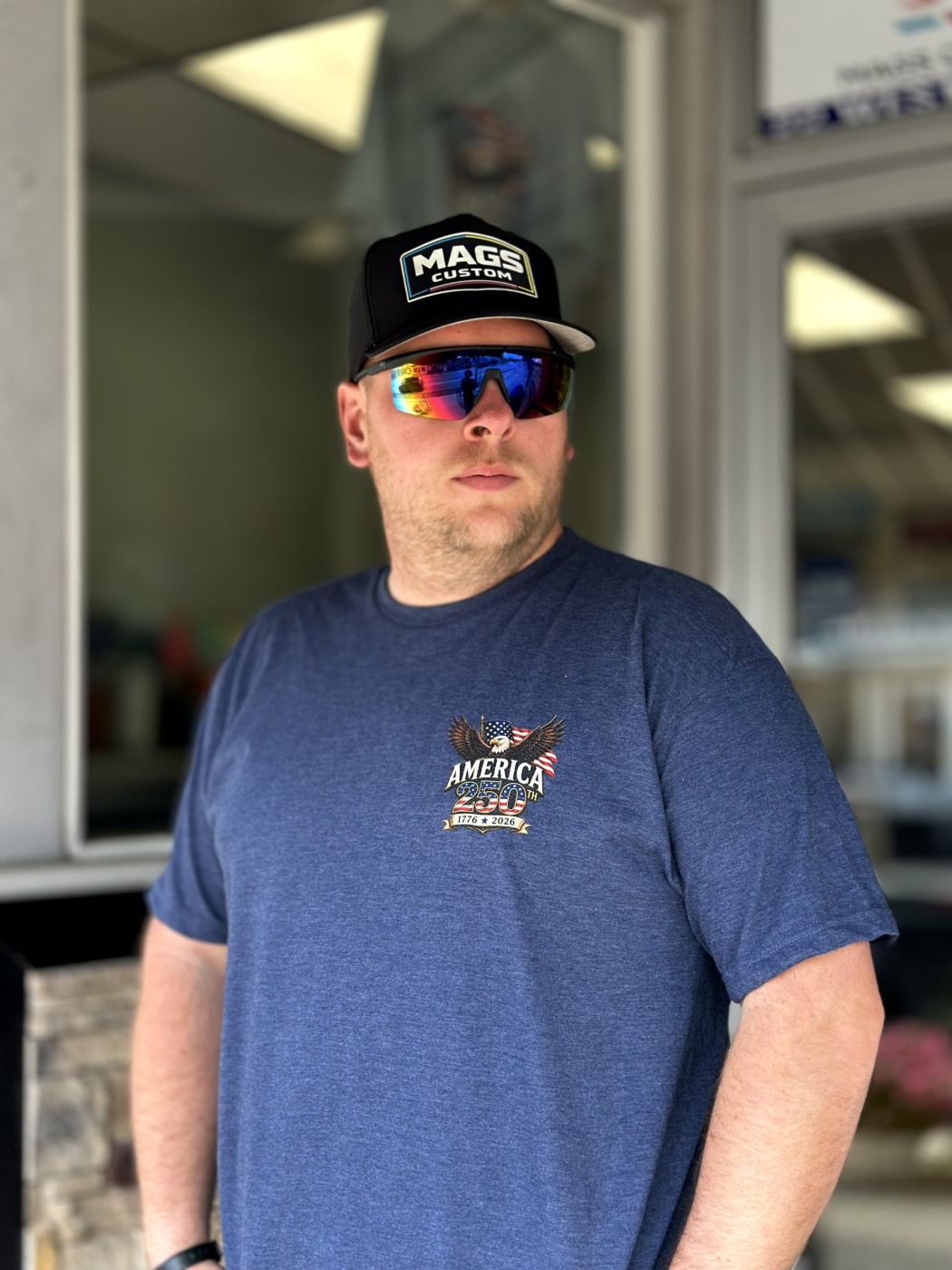 Custom DTF printed t-shirt by Mags Custom, Frewsburg NY